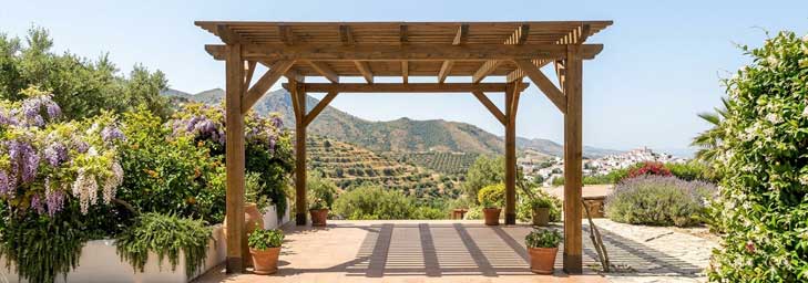 Pérgola de Madera Independiente